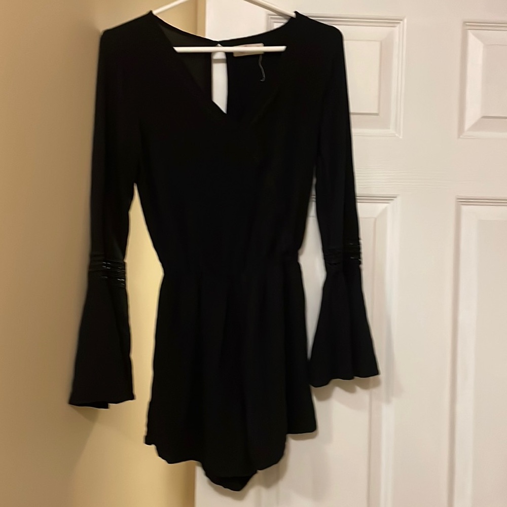Navy Blue Hollister Romper